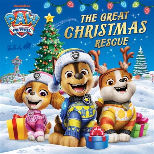 PAW Patrol The Great Christmas Rescue Picture Book (Paperback) 표지