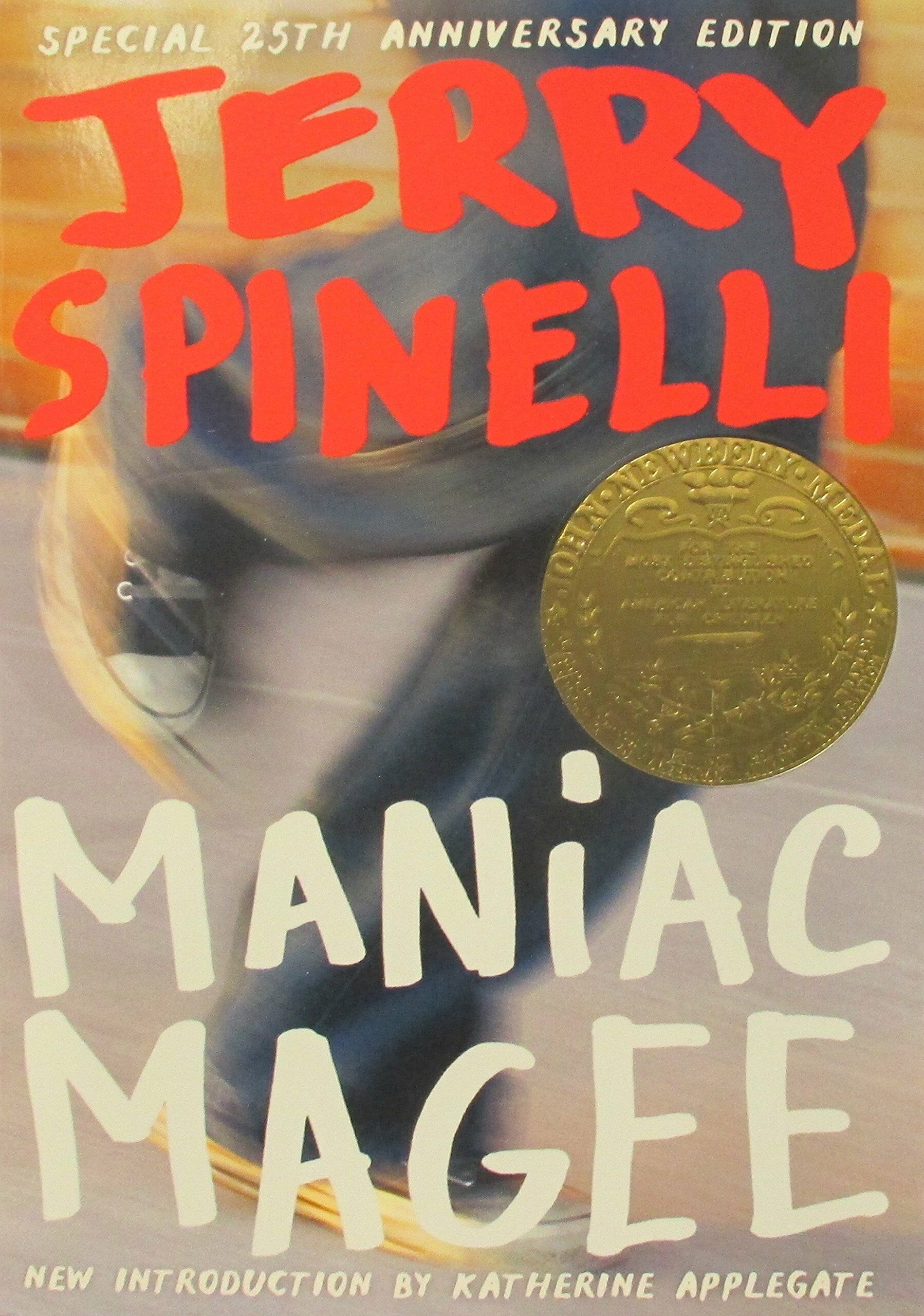 Maniac Magee (Paperback) - 1991 Newbery 표지