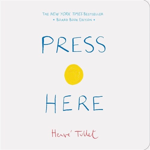 Press Here: Board Book Edition (Board Books) 표지