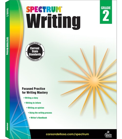 Spectrum Writing, Grade 2: Volume 36 (Paperback) 표지