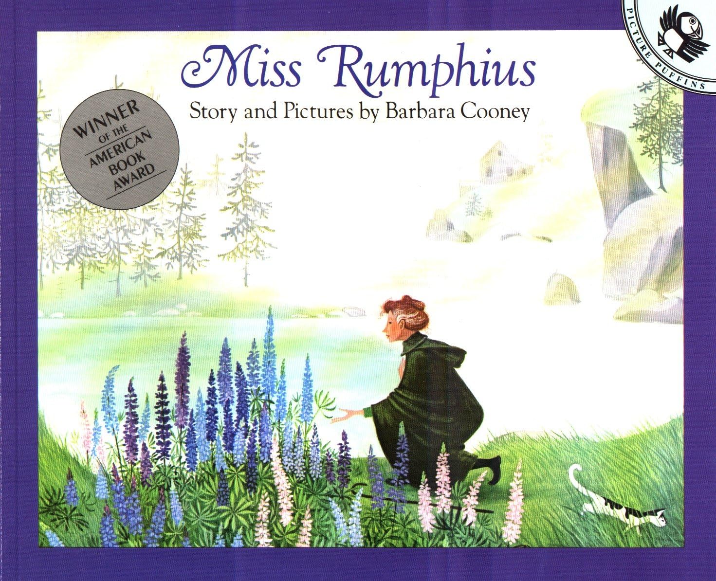 Miss Rumphius: Story and Pictures (Paperback) - 『미스 럼피우스』원서 표지