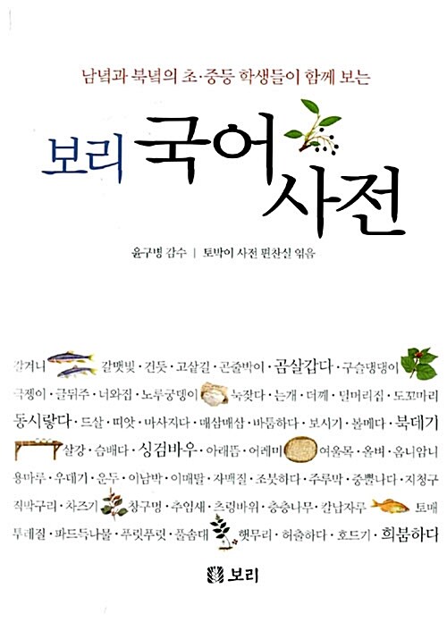 (보리) 국어사전 표지