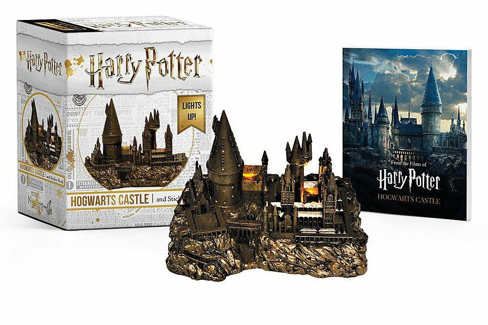 Harry Potter Hogwarts Castle and Sticker Book: Lights Up! (Paperback) - 해리포터 호그와트성 미니 피규어 + 미니 스티커북 표지