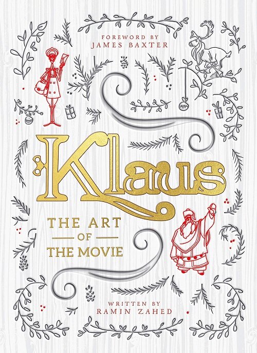 Klaus: The Art of the Movie (Hardcover) - 영화 '클라우스' 아트북 표지