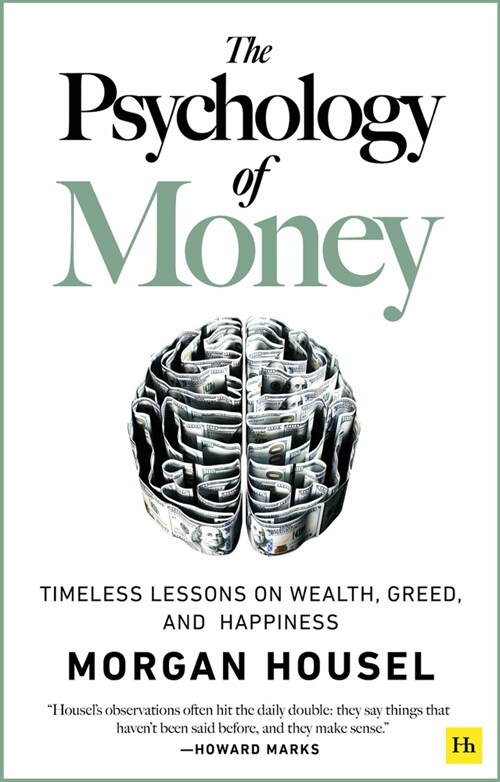 The Psychology of Money : Timeless lessons on wealth, greed, and happiness (Paperback) - '돈의 심리학' 원서 표지