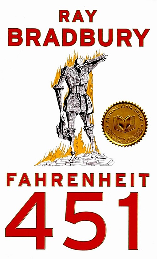 Fahrenheit 451 (Paperback) - 『화씨 451』 원서 표지