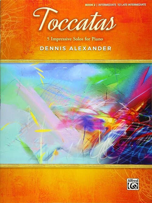Toccatas, Bk 2: 5 Impressive Solos for Piano (Paperback) 표지