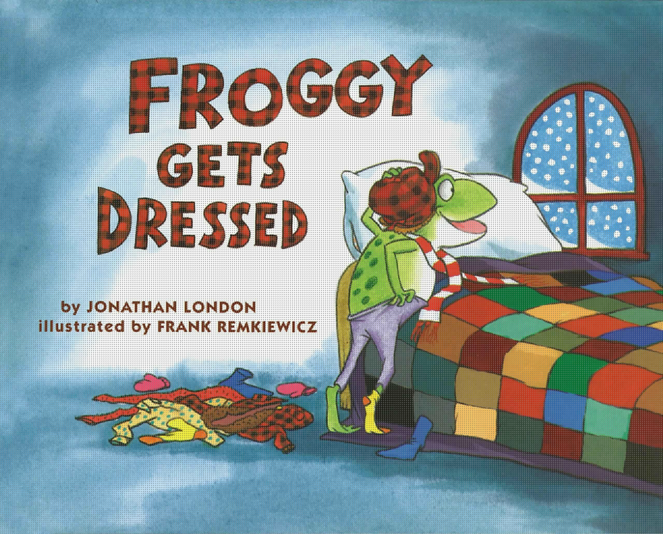 Froggy Gets Dressed (Paperback) - 느리게 100권 읽기 대상도서 표지