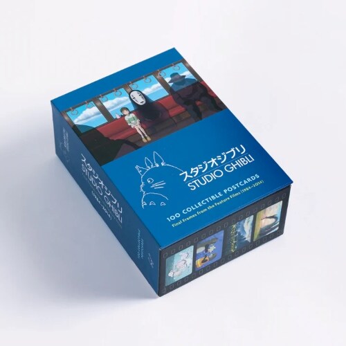 Studio Ghibli: 100 Collectible Postcards: Final Frames from the Feature Films (Postcards) - 스튜디오 지브리 엽서 100장 세트 표지