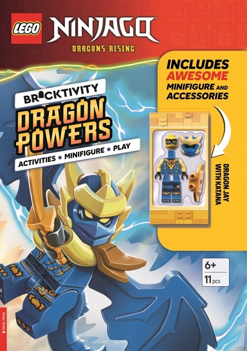 LEGO® NINJAGO®: Dragon Powers (with Dragon Jay minifigure and katana sword) (Paperback) 표지