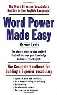 Word Power Made Easy: The Complete Handbook for Building a Superior Vocabulary (Mass Market Paperback) 표지
