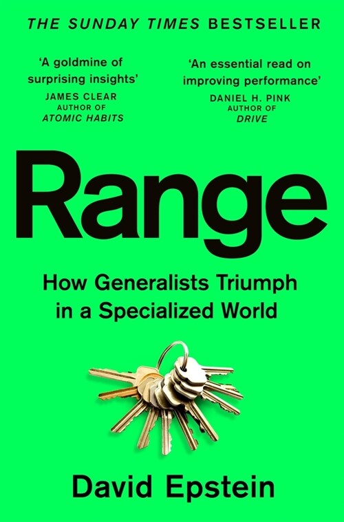Range : How Generalists Triumph in a Specialized World (Paperback, 5th Anniversary) -  원서 표지
