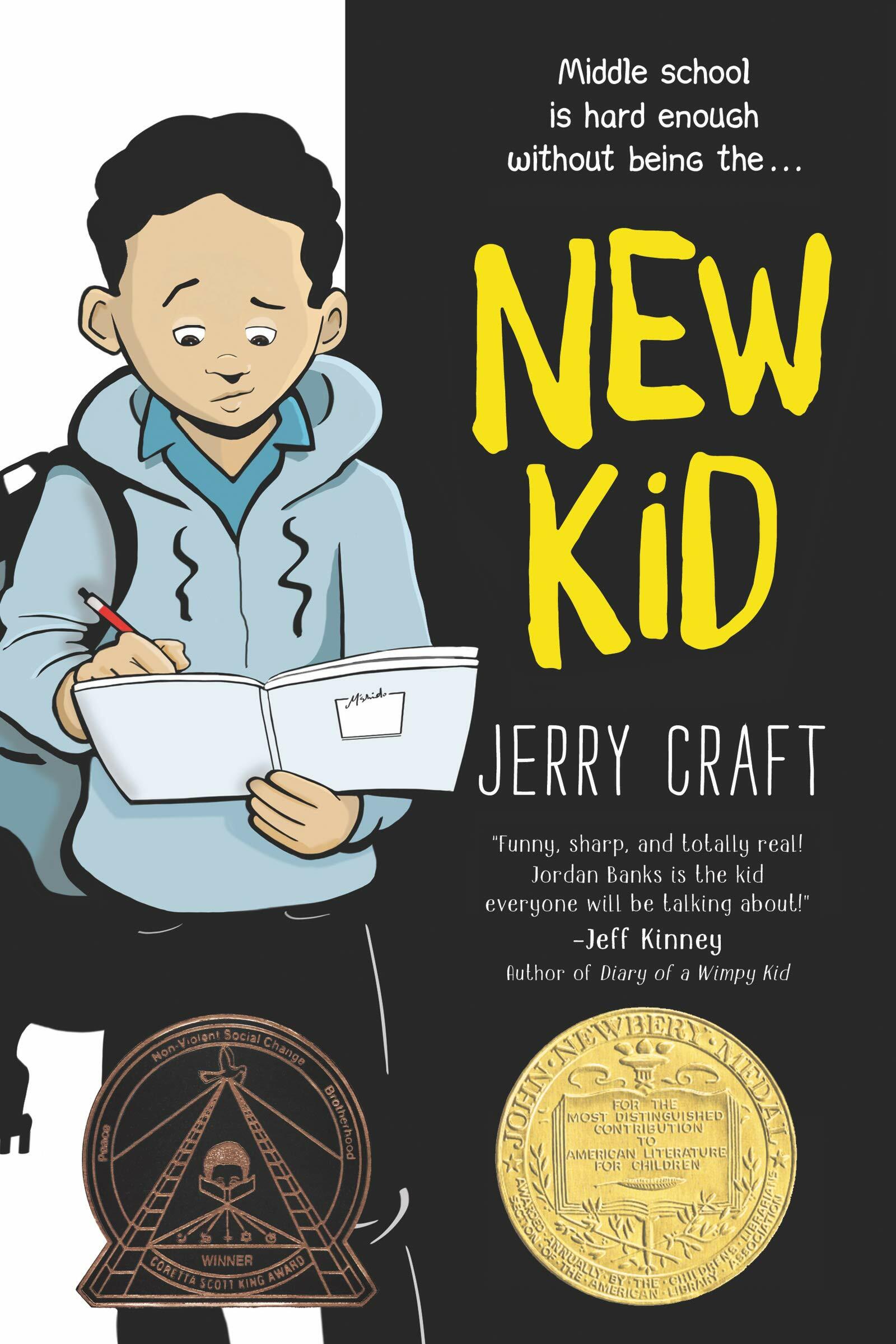 New Kid (Paperback) - 2020 뉴베리 수상작 최초의 그래픽노블 『뉴키드』 원서 표지