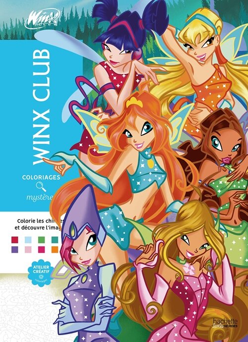 Coloriages Mysteres - Winx Club (Paperback) 표지