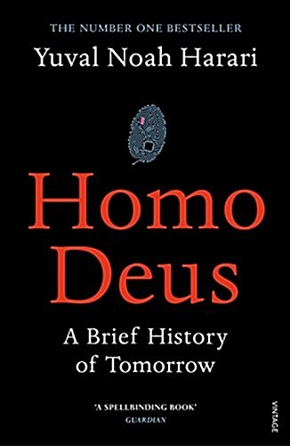 Homo Deus : A Brief History of Tomorrow (Paperback, 영국판) -  원서 표지