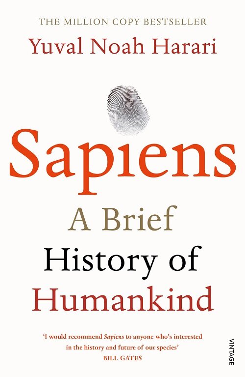 Sapiens : A Brief History of Humankind (Paperback, 영국판) - 『사피엔스』원서 표지