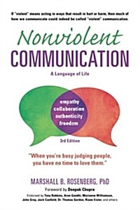 Nonviolent Communication: A Language of Life: Life-Changing Tools for Healthy Relationships (Paperback, 3) - 『비폭력 대화』원서 표지